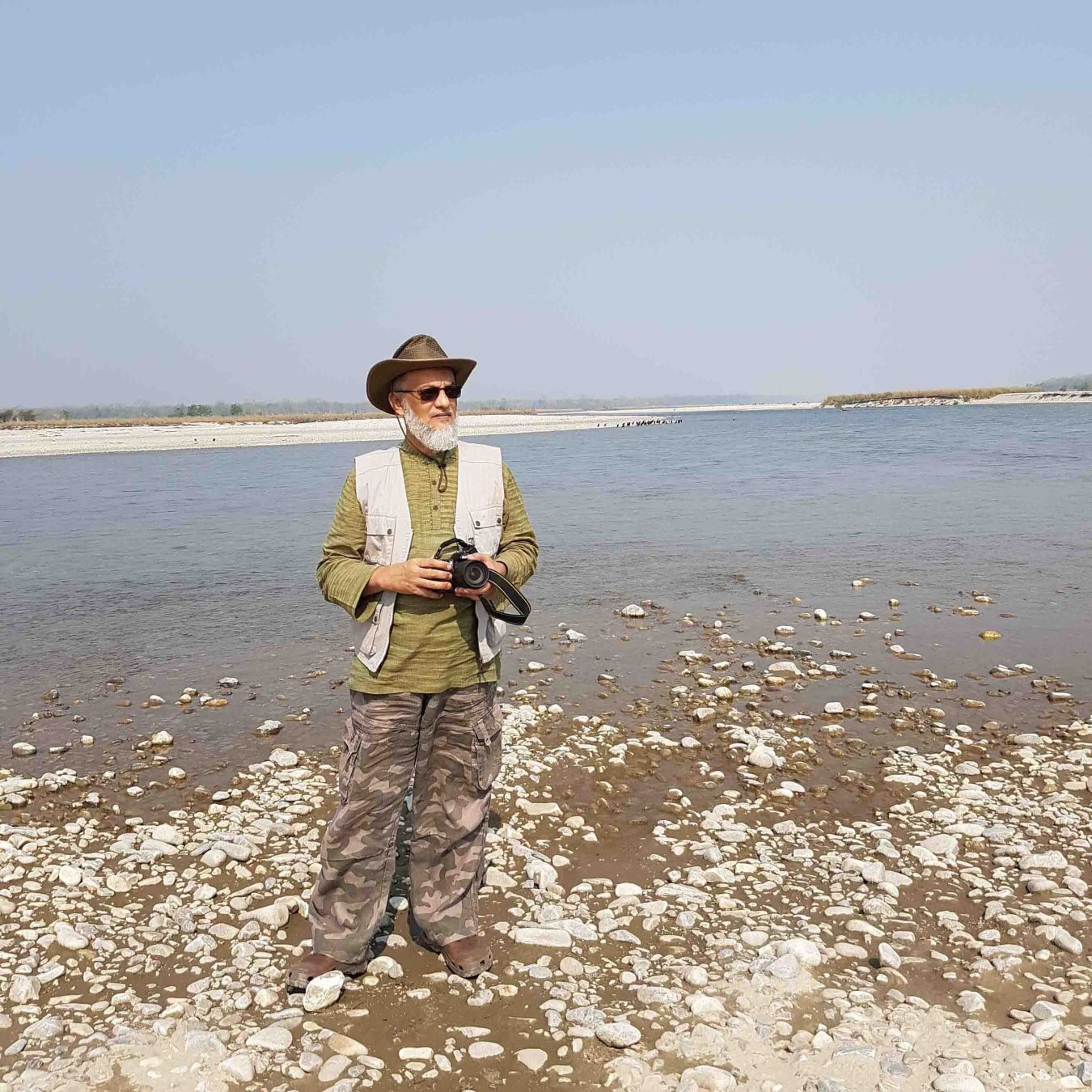 Yawar in Safari gear